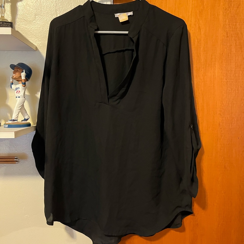 Teenbell Black tunic top